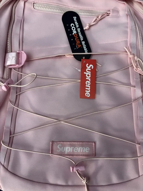 Supreme Pink Cordura Backpack - Picture 2 of 4